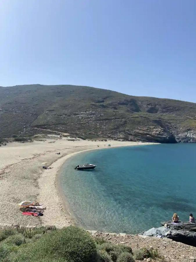 Kontos-Traditional House In Andros Beach Luaran gambar